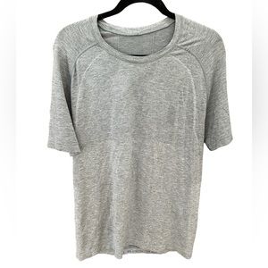 Lululemon Metal Vent Tech Short Sleeve 2.0 Light Grey Size M